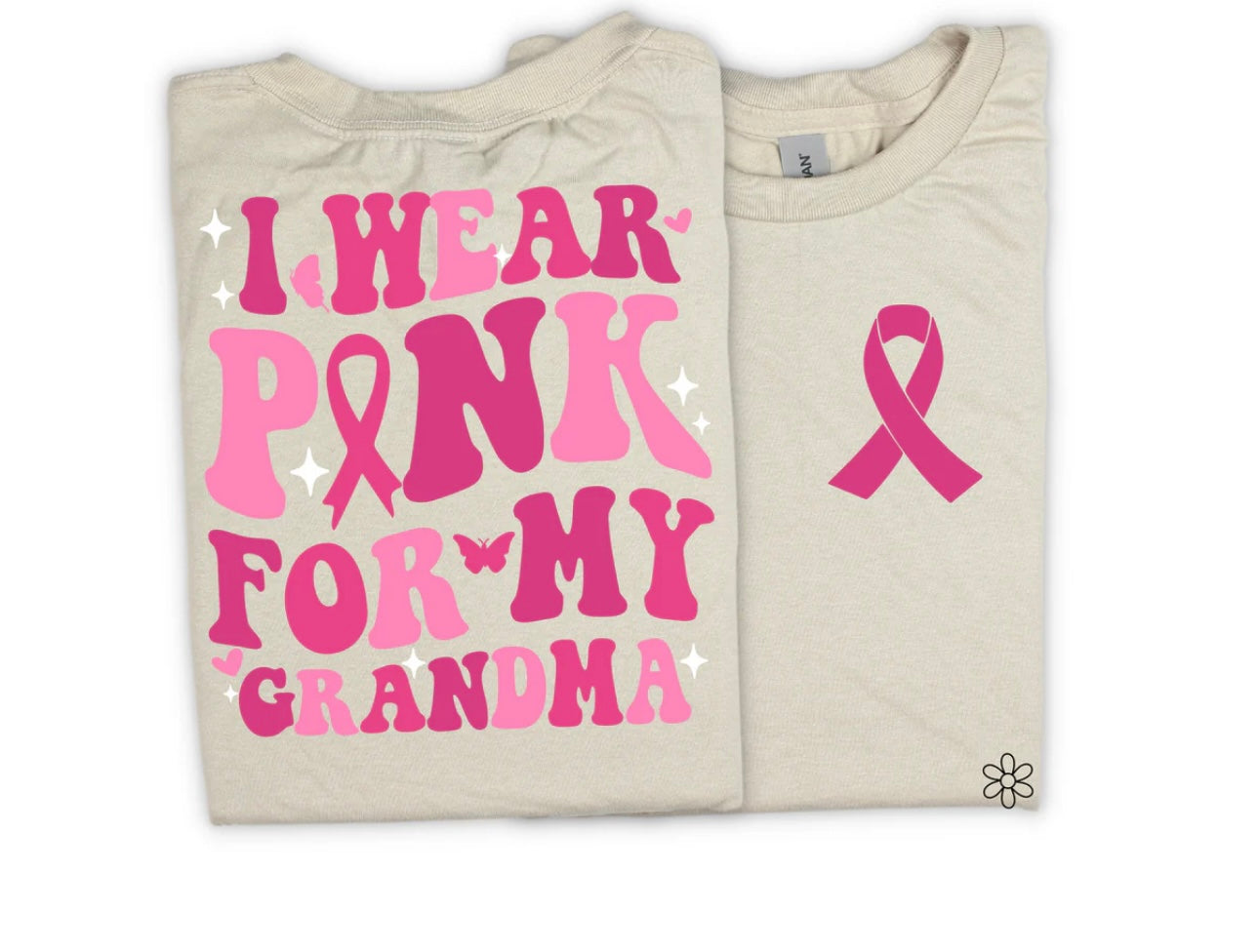 I Wear Pink For.. (Multiple Options no customs) DTF Transfer Only