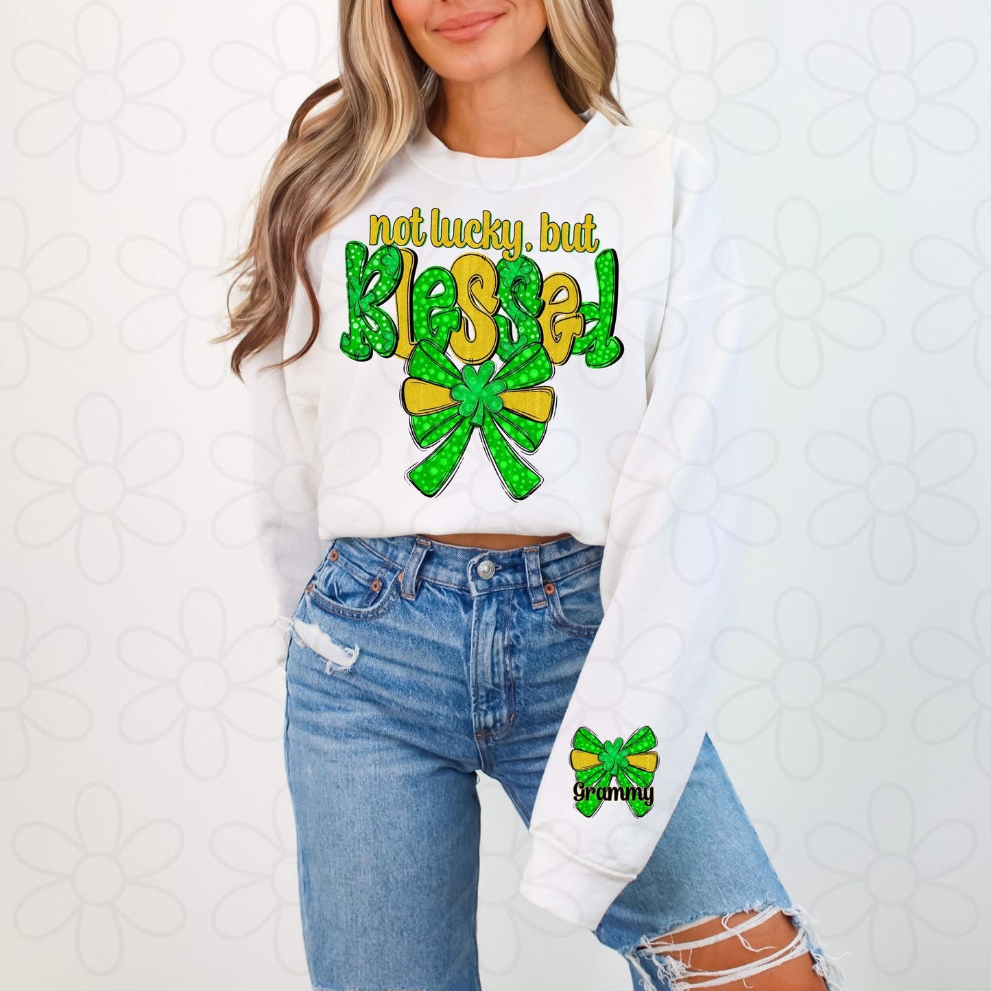 Not Lucky, But Blessed (Multiple Options) DTF Transfer