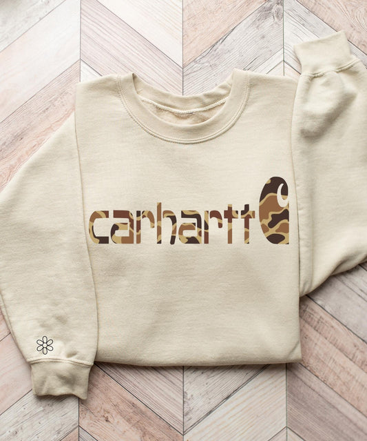 Camo Carhartt Sweatshirt