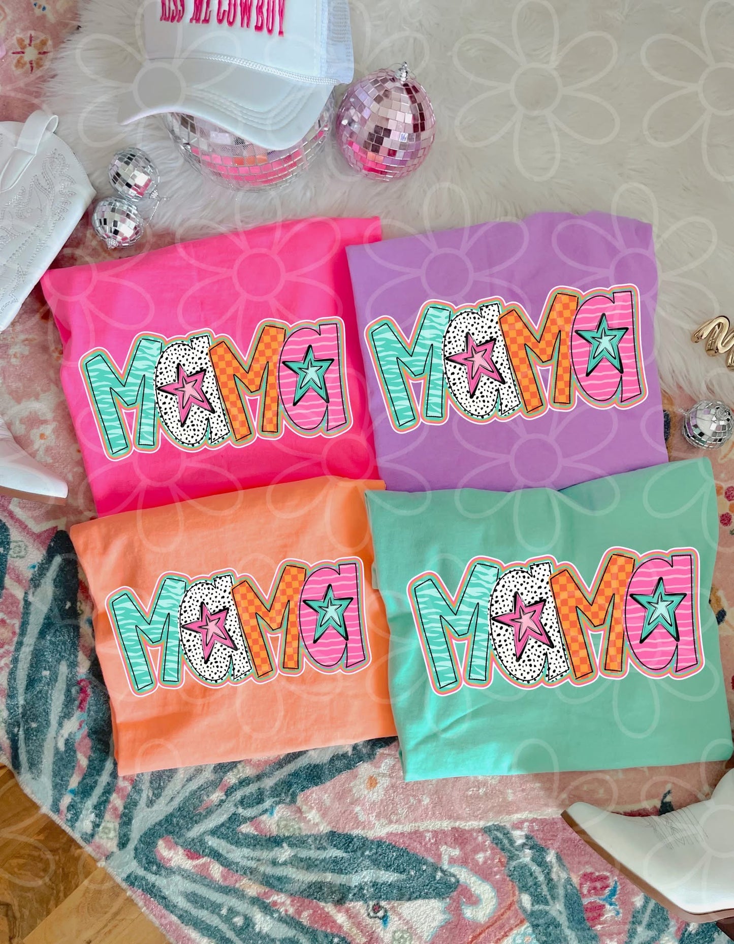 Preppy Retro Mama Tee