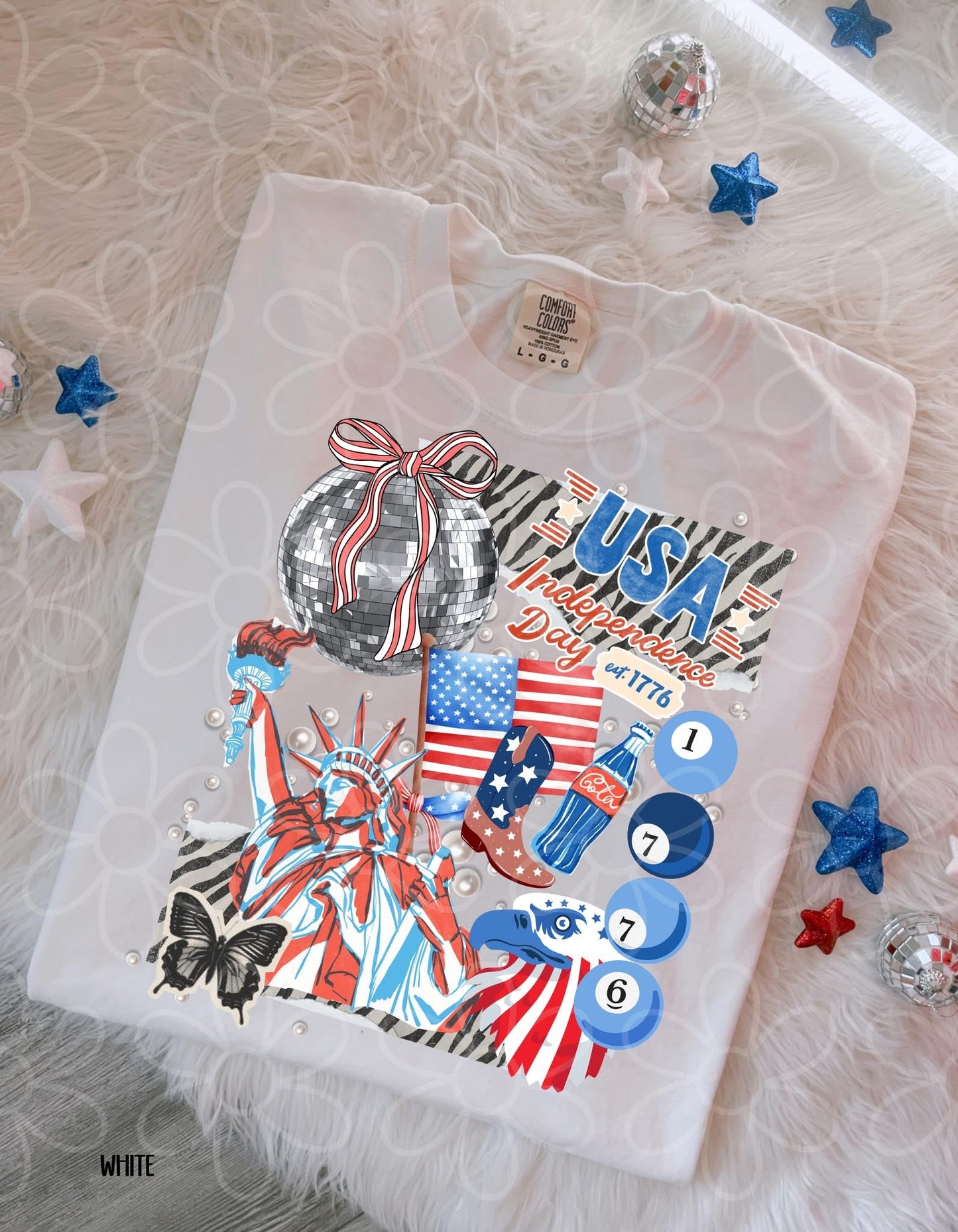 Youth USA Disco Collage Tee