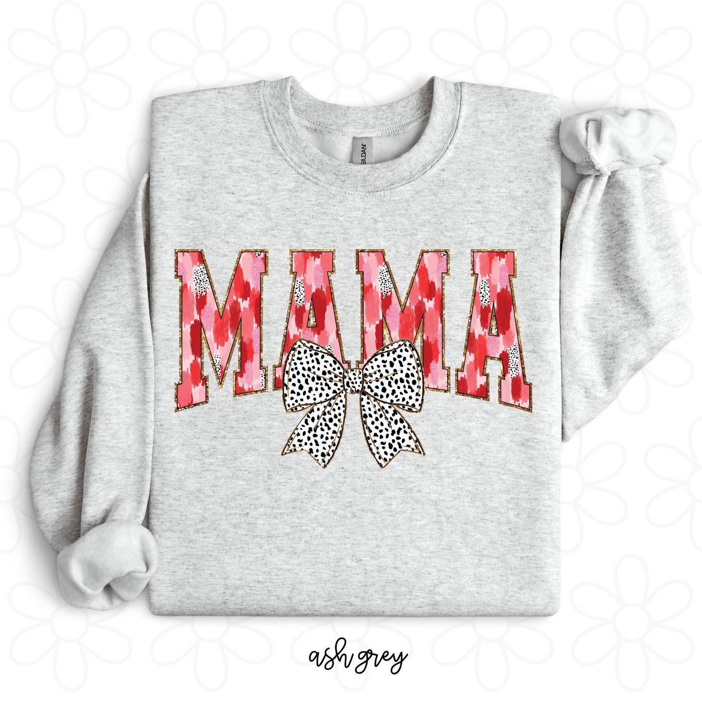 Red MaMa Coquette DTF Transfer