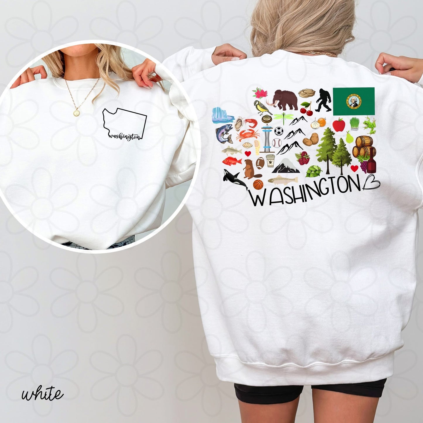 State Outlines (Multiple Options) DTF Transfer