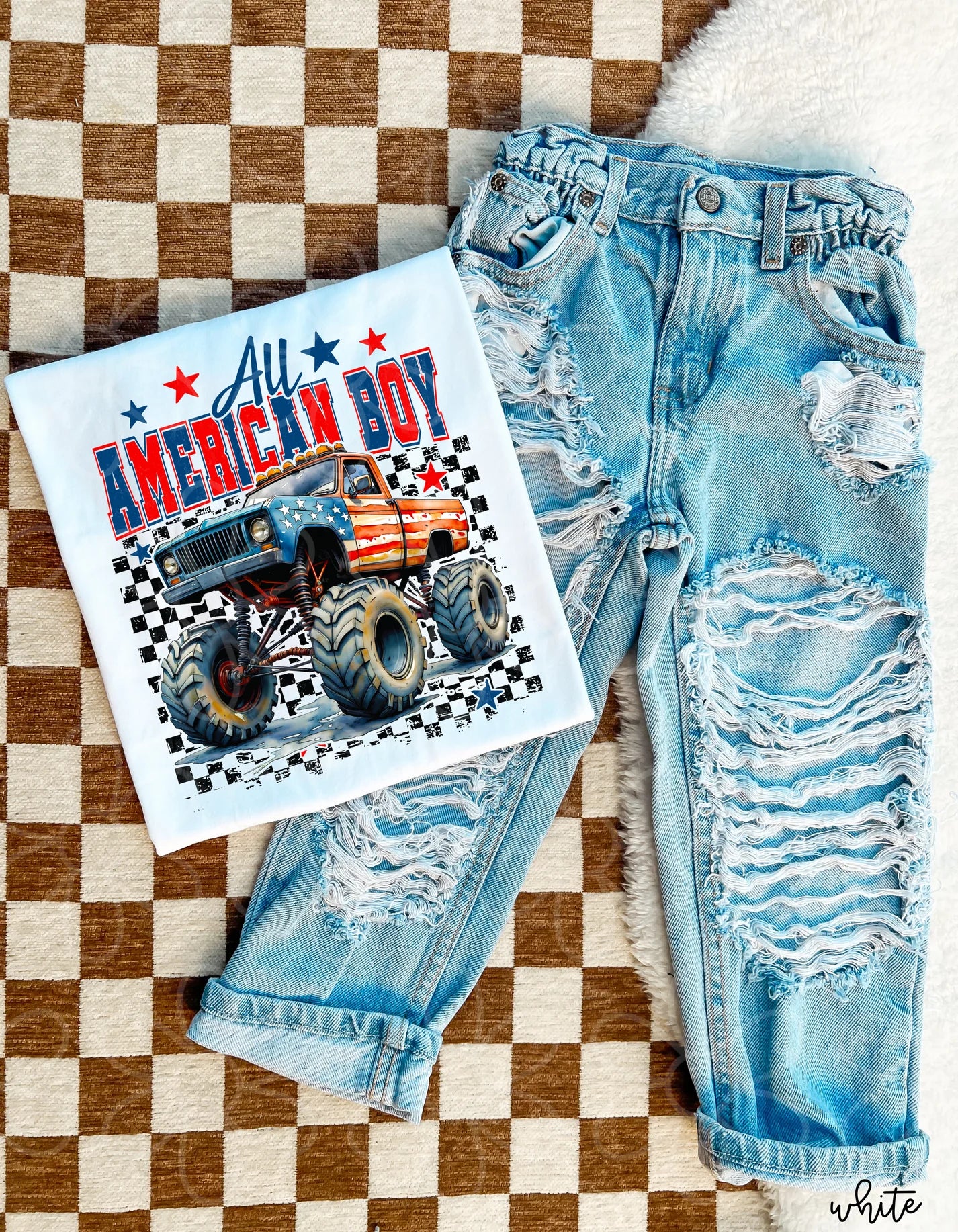 All American Boy DTF Transfer