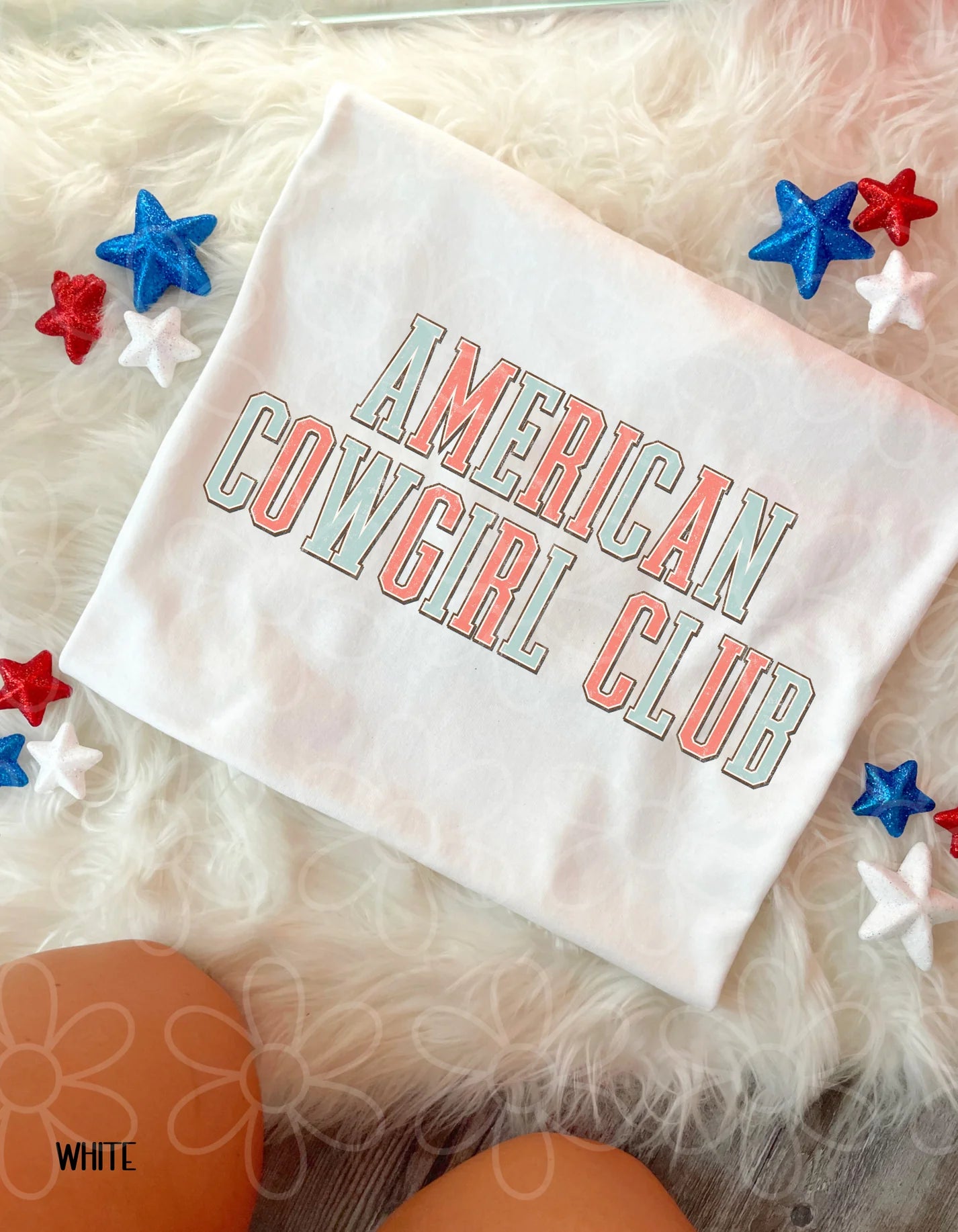 American Cowgirl Club DTF Transfer