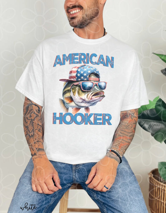 American Hooker DTF Transfer