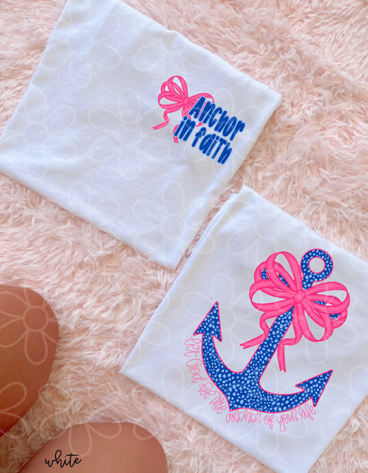 Anchor In Faith DTF Transfer