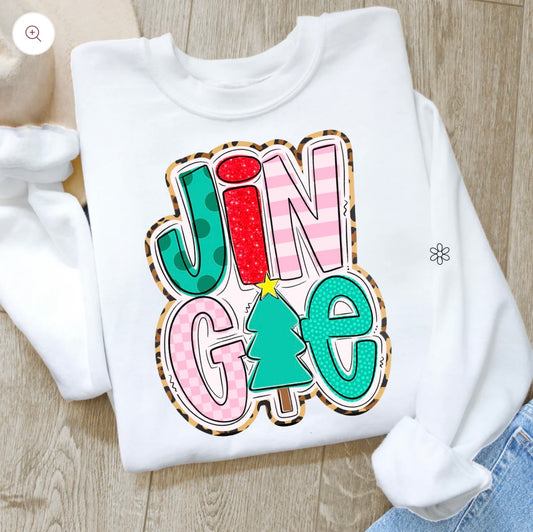 Jingle 🎄 DTF Transfer Only