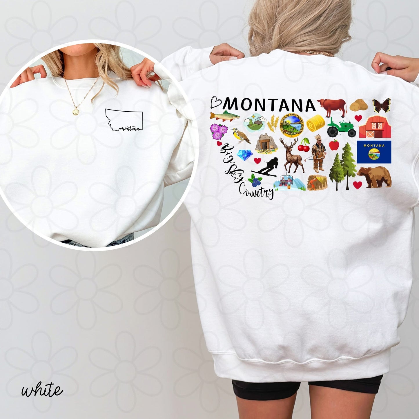 State Outlines (Multiple Options) DTF Transfer