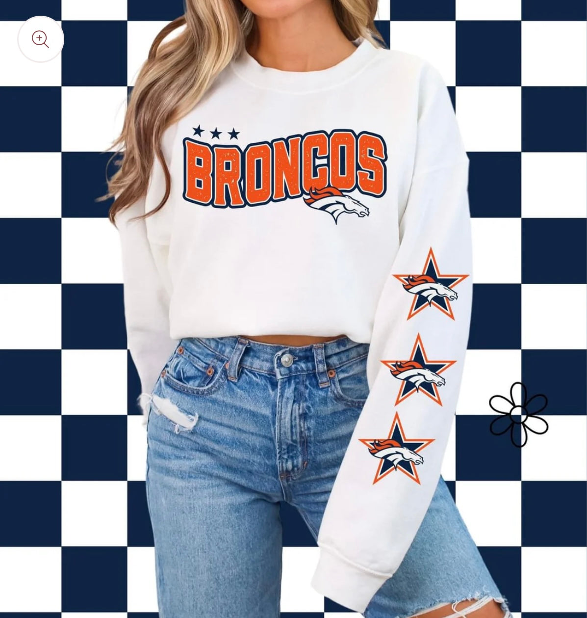 ’Broncos’ Star Sleeves ⭐️ DTF Transfer