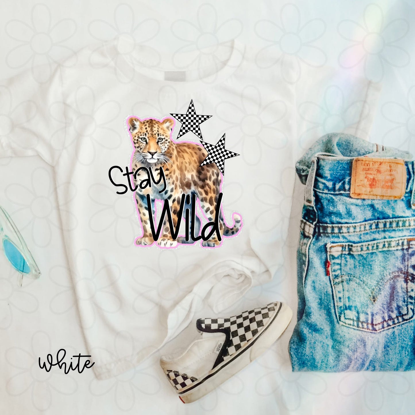 Stay Wild Tiger DTF Transfer