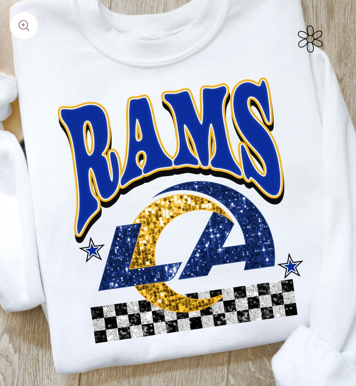 Faux Glitter NFL Teams Multiple Options) DTF Transfer Only