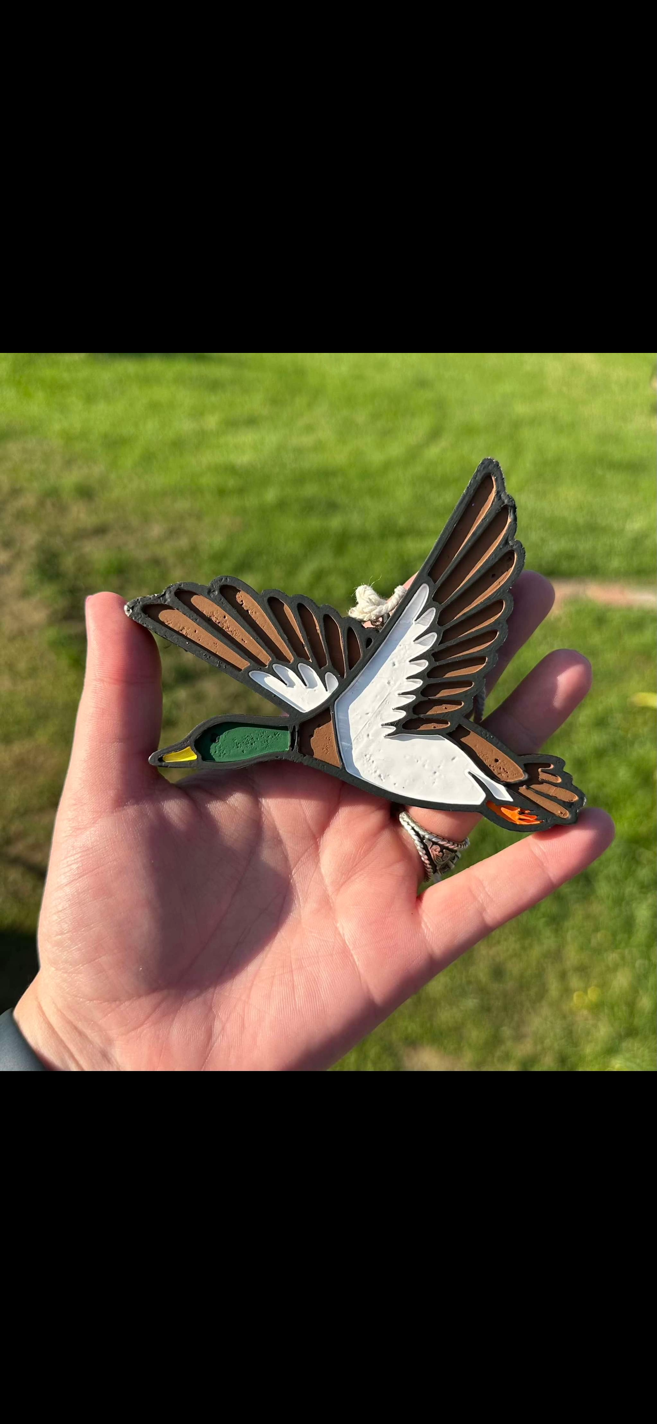 Flying Mallard Car Freshie