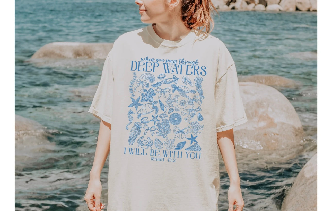 When You Pass Through - SINGLE COLOR SCREEN PRINT