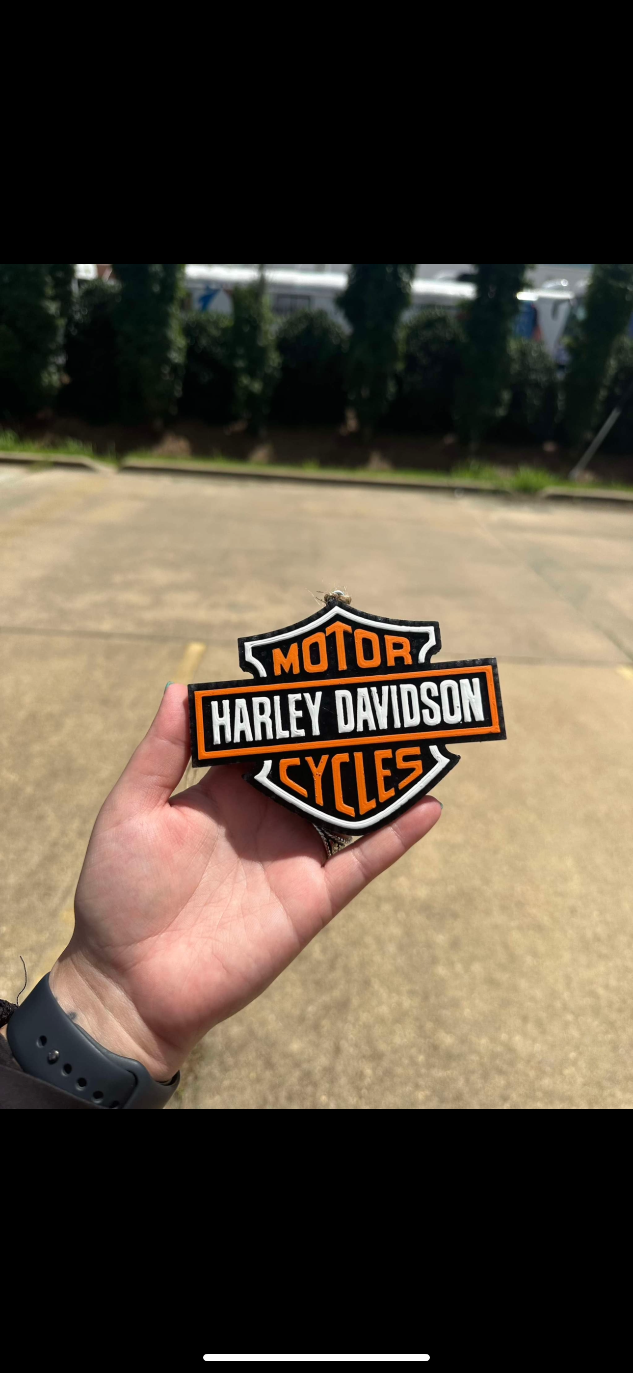 HD Motorcycle Car Freshie