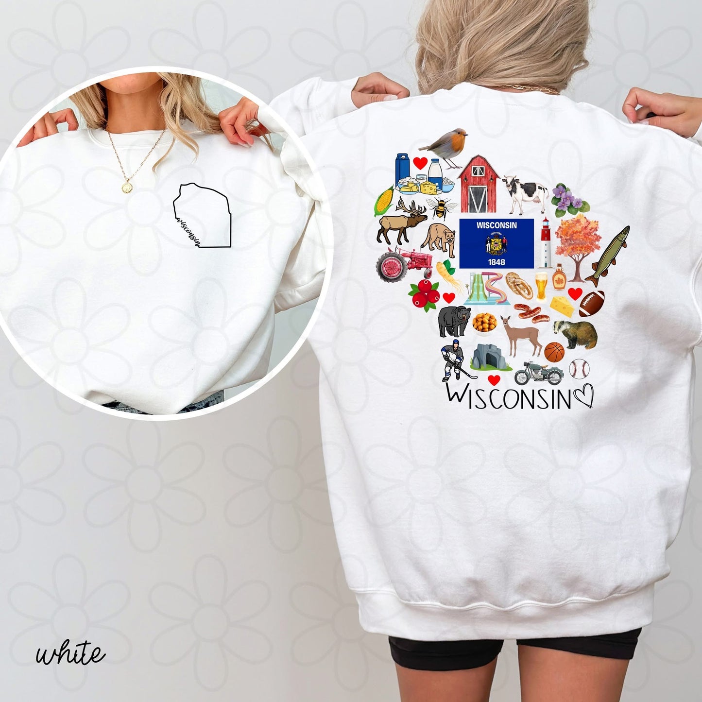 State Outlines (Multiple Options) DTF Transfer