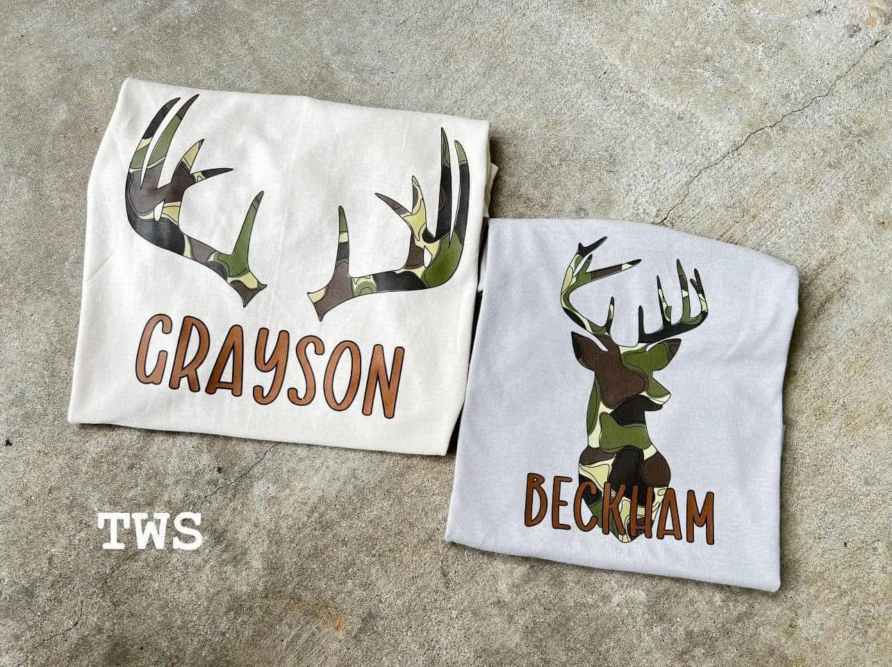 Camo heads (Multiple Options no customs) DTF Transfer Only