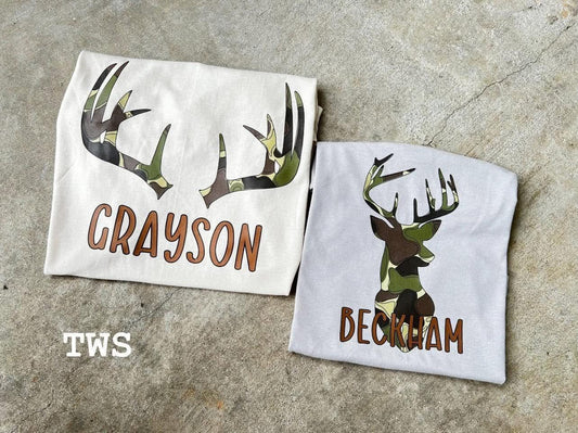 Camo heads (Multiple Options no customs) DTF Transfer Only