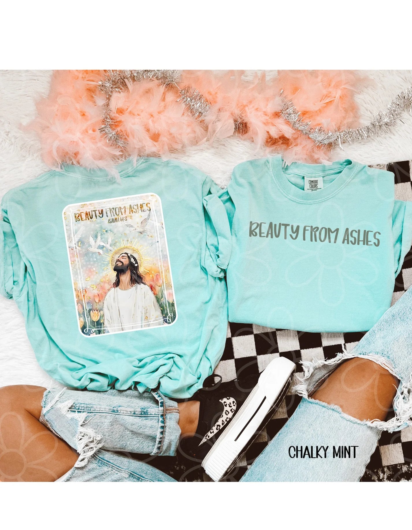 Beauty From Ashes DTF Transfer