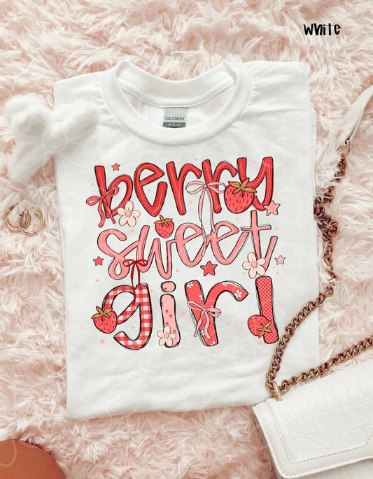 Berry Sweet Girl DTF Transfer