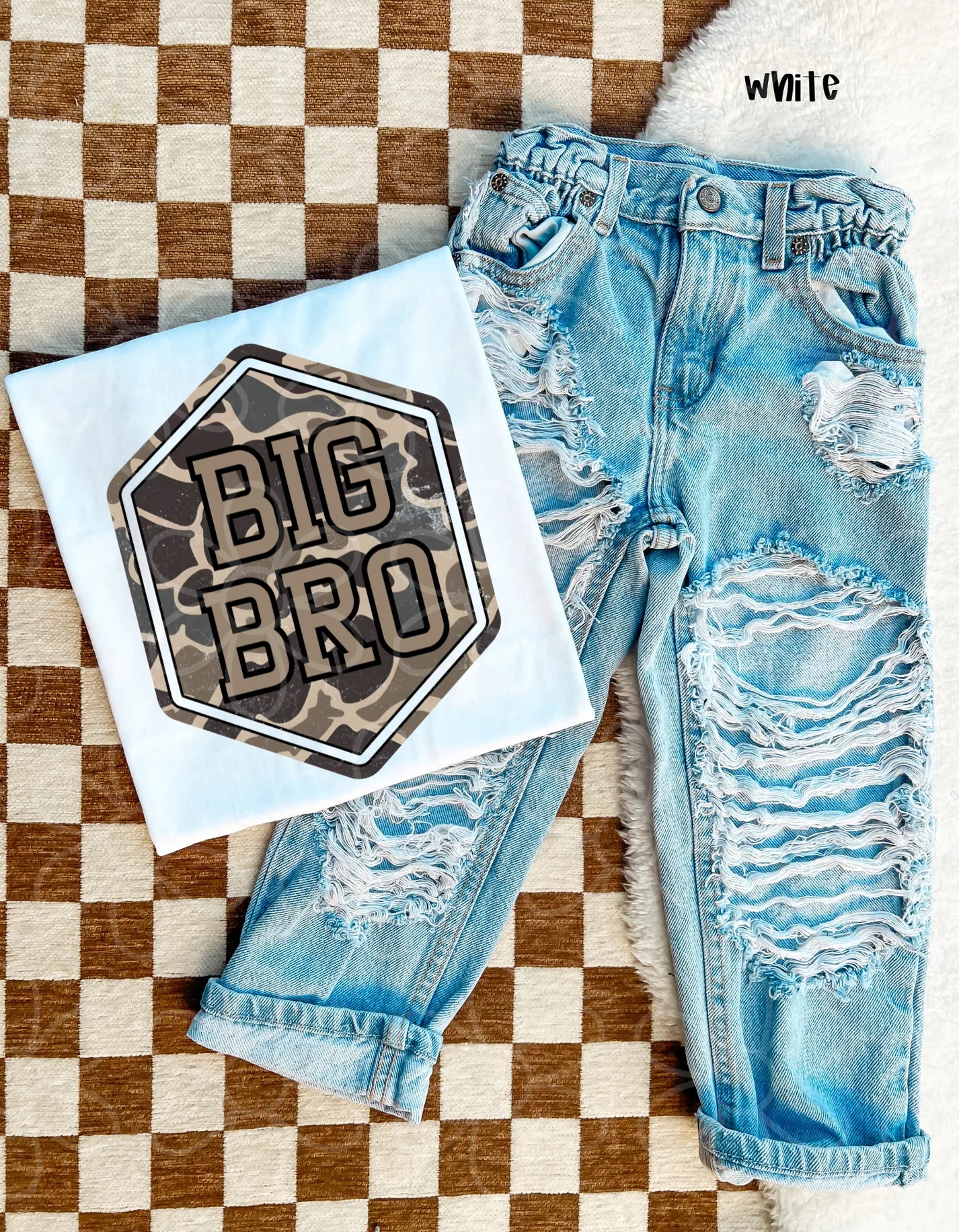 Big Bro Camo DTF Transfer