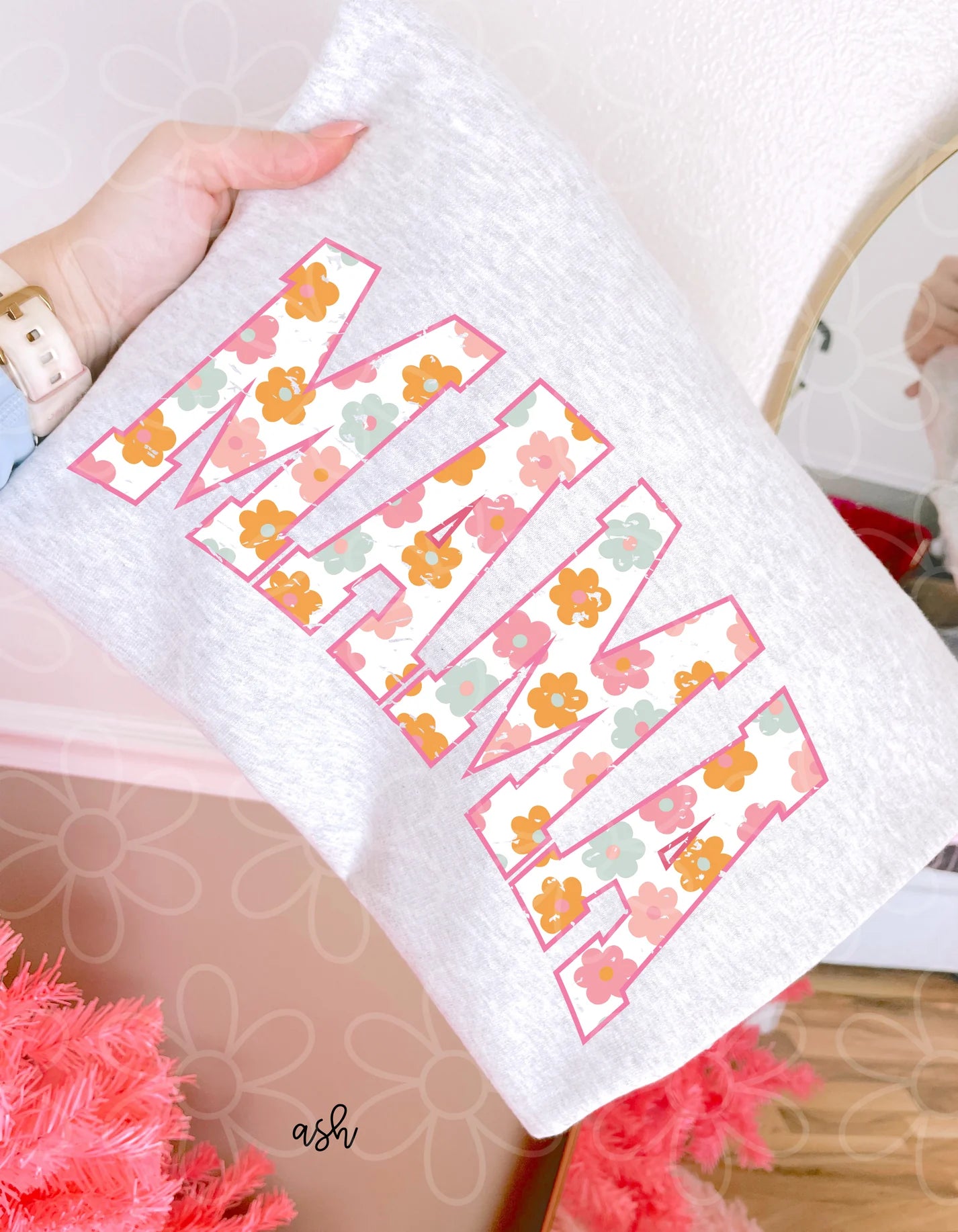 Boho Flower Mama DTF Transfer