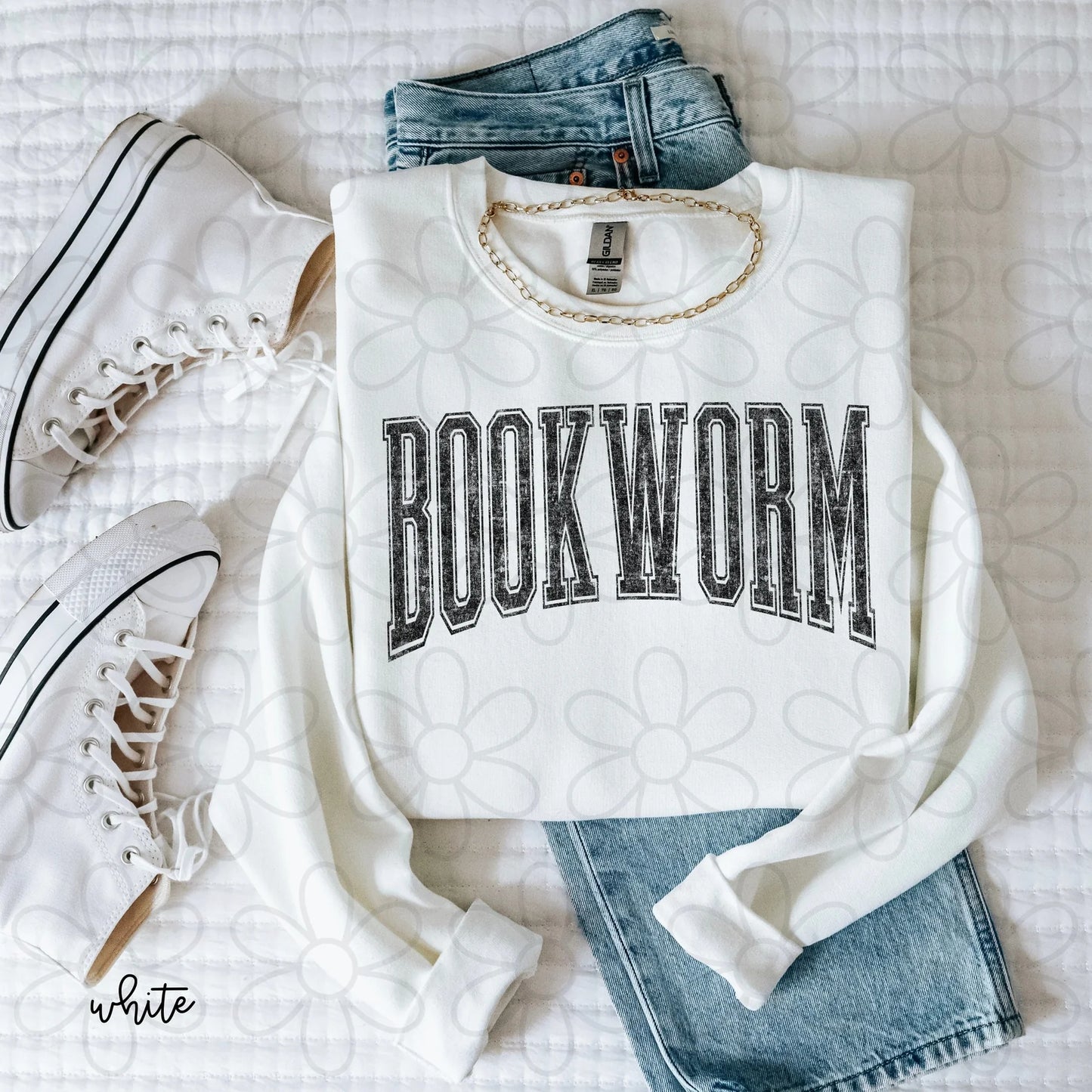 Bookworm DTF Transfer