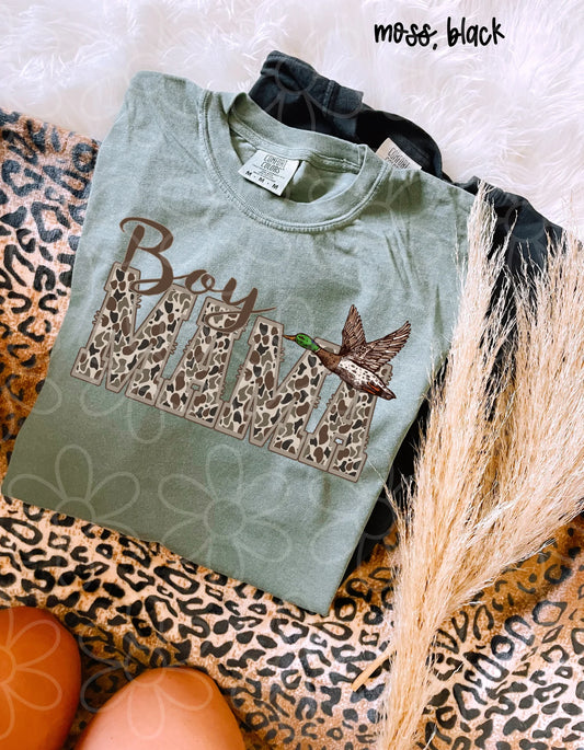 Boy MaMa Duck Camo DTF Transfer