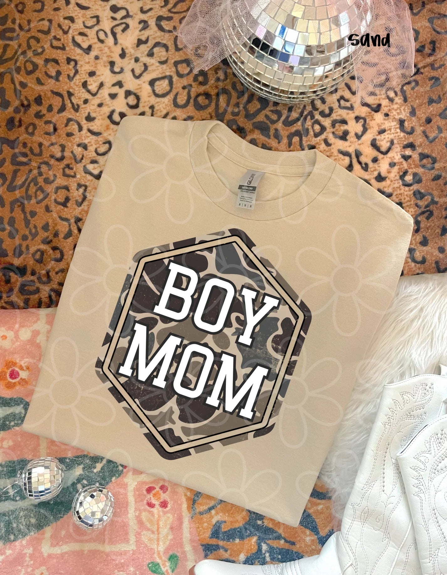 Boy Mom Camo DTF Transfer