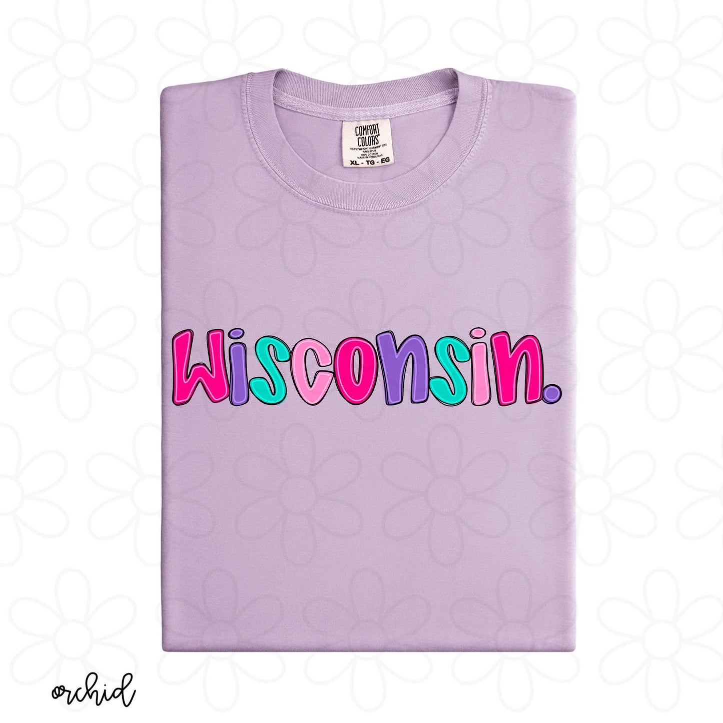 Preppy States DTF Transfer