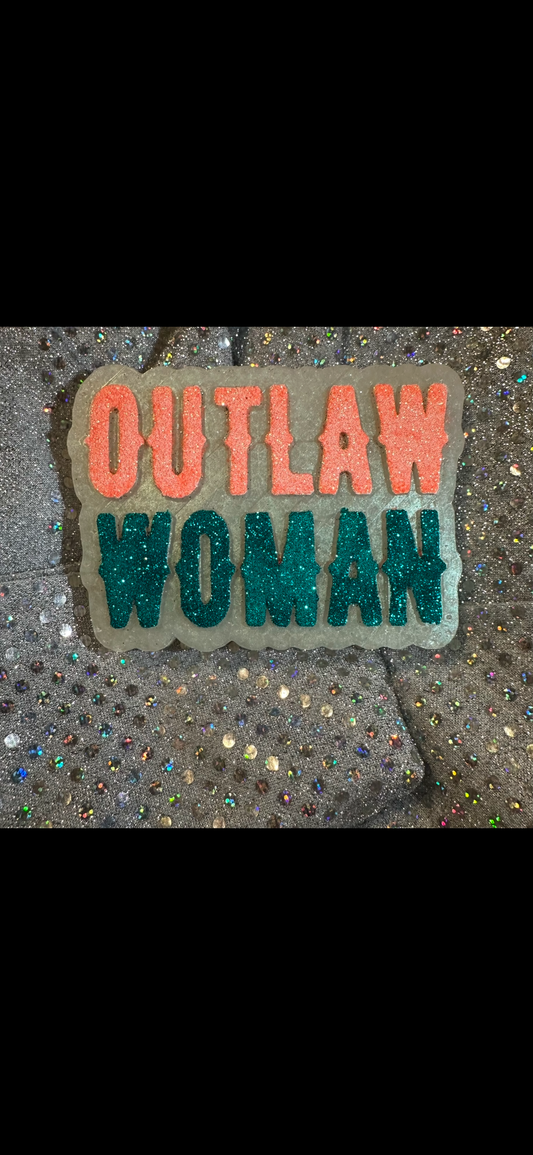 Outlaw Woman Car Freshie