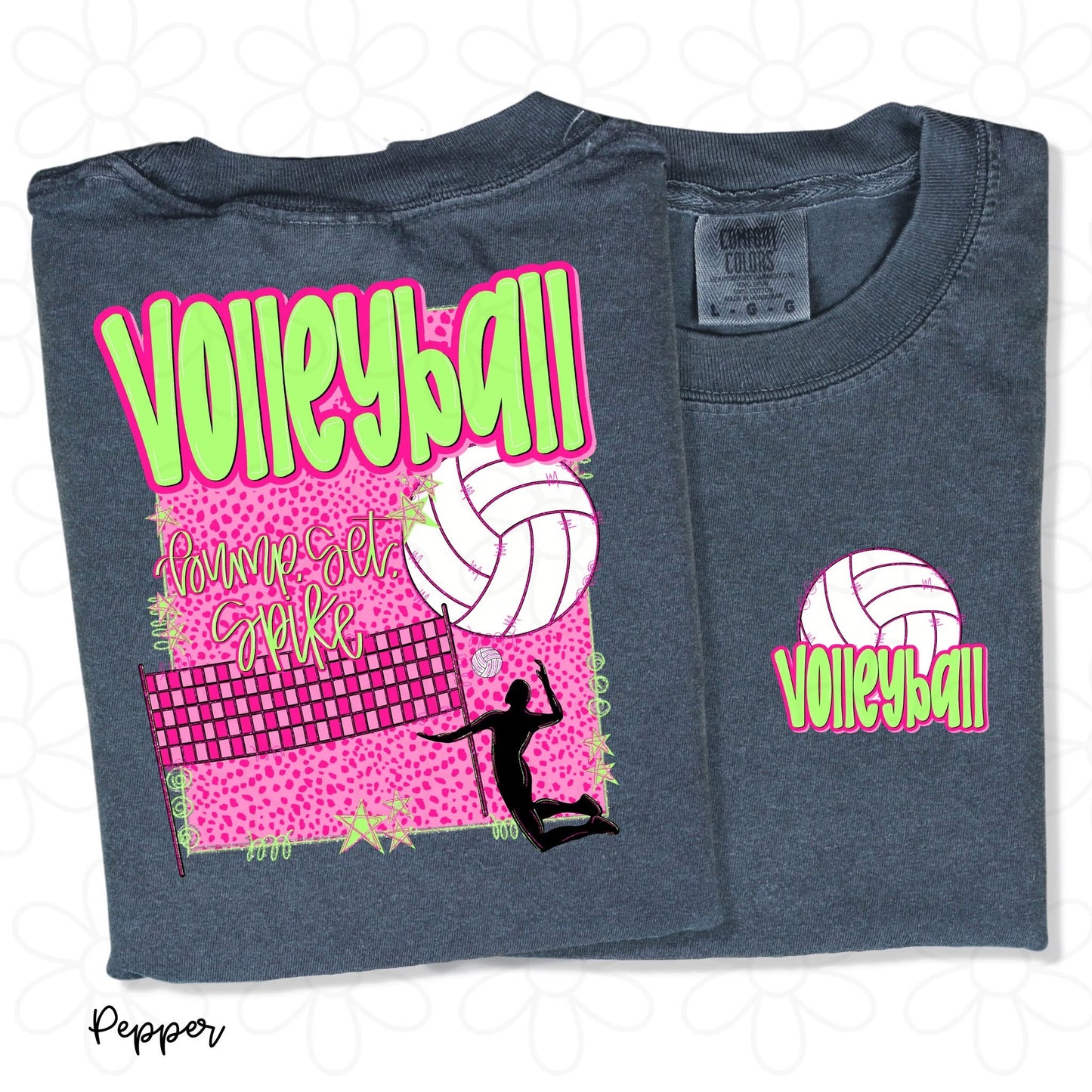 Leopard Volleyball DTF Transfer