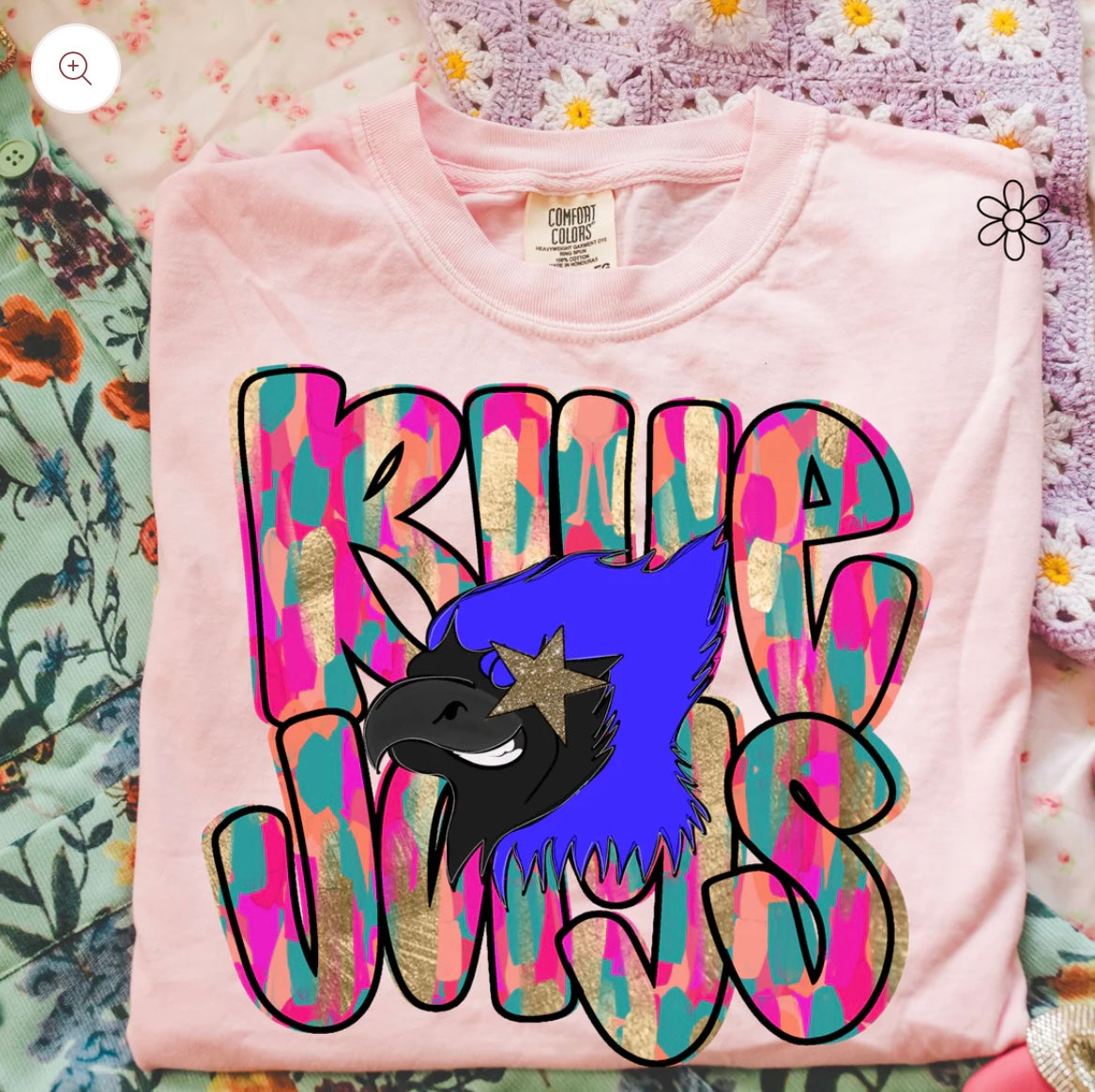 Colorful Mascot (Multiple Options) DTF Transfer Only