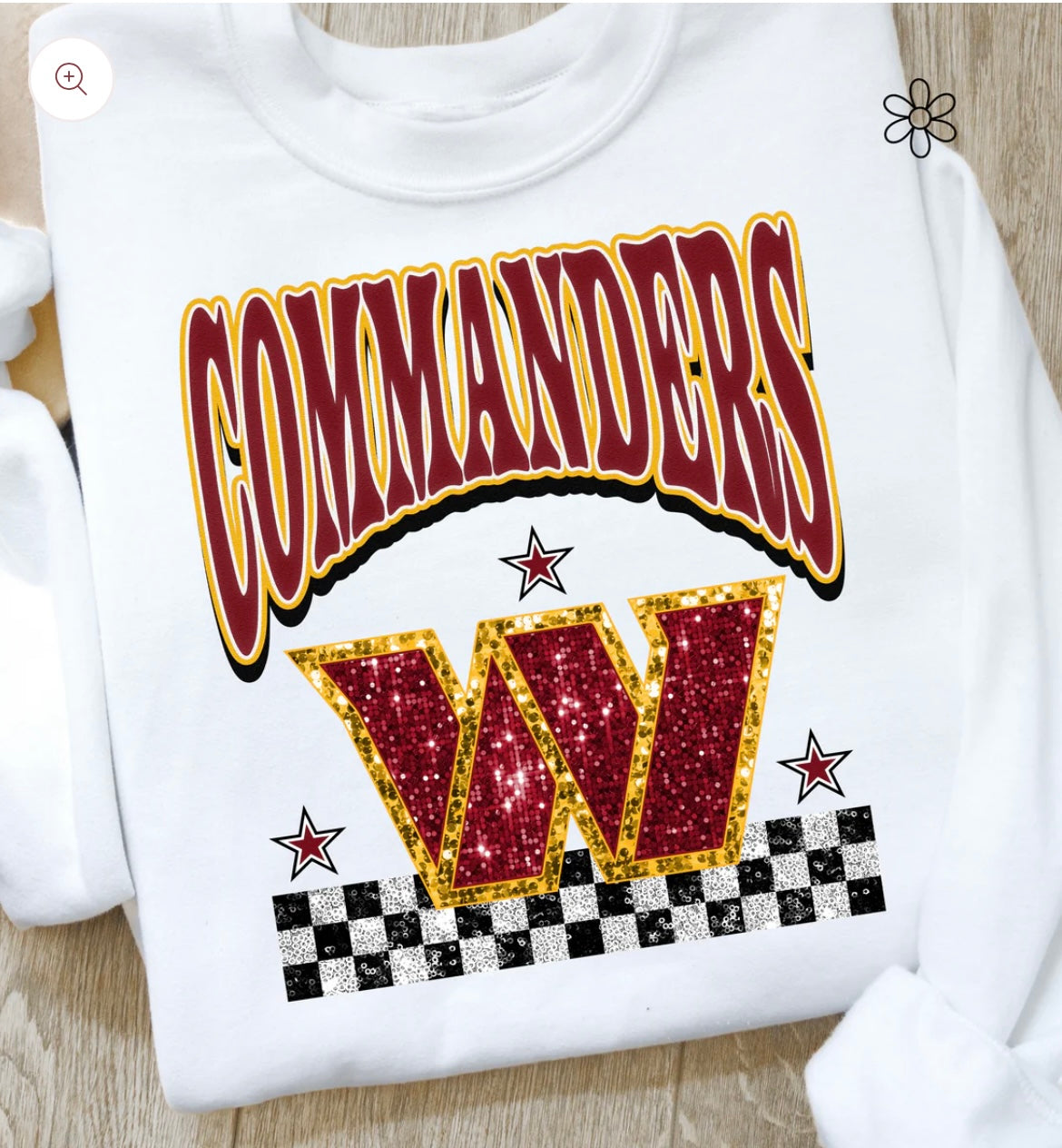 Faux Glitter NFL Teams Multiple Options) DTF Transfer Only