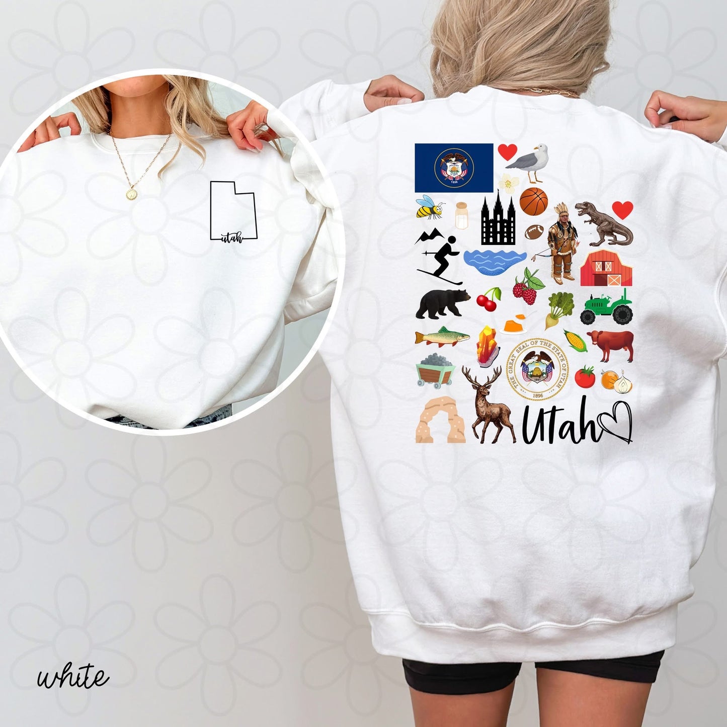 State Outlines (Multiple Options) DTF Transfer