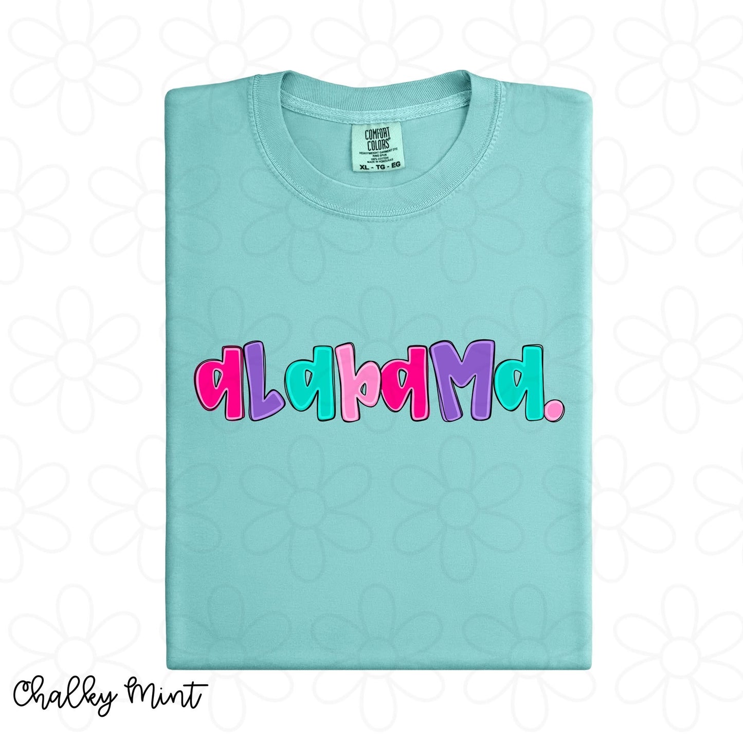 Preppy States DTF Transfer