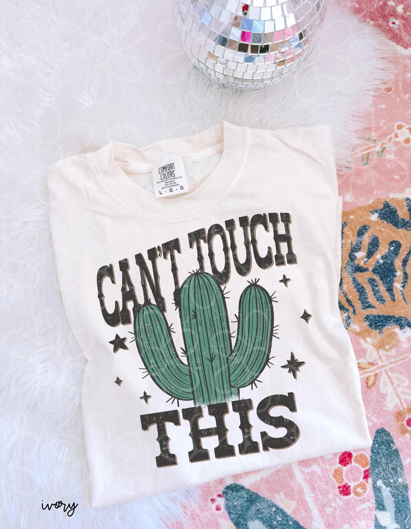 Can't Touch This Cactus DTF Transfer