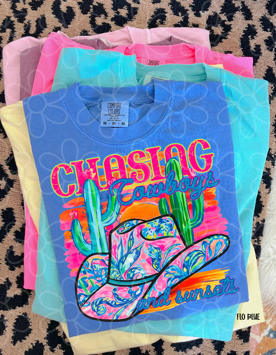 Chasing Cowboys And Sunsets DTF Transfer