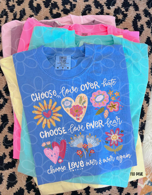 Choose Love DTF Transfer