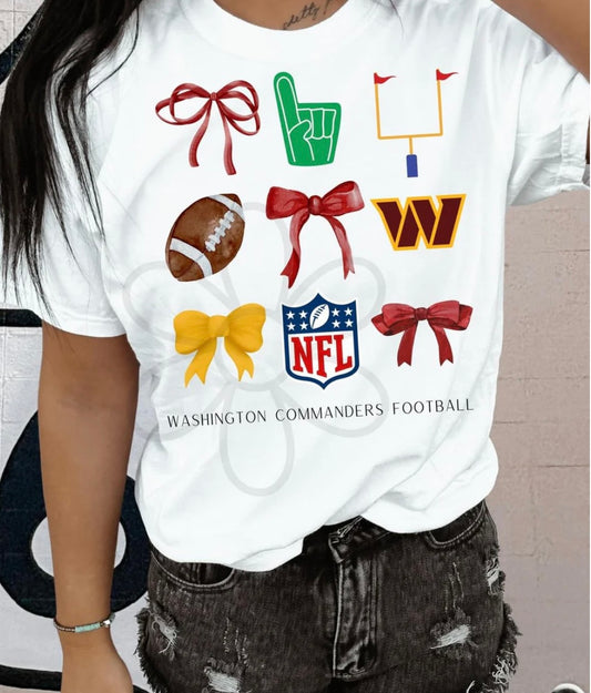 ’Washington Commanders Football’ 🏈 DTF Transfer Only