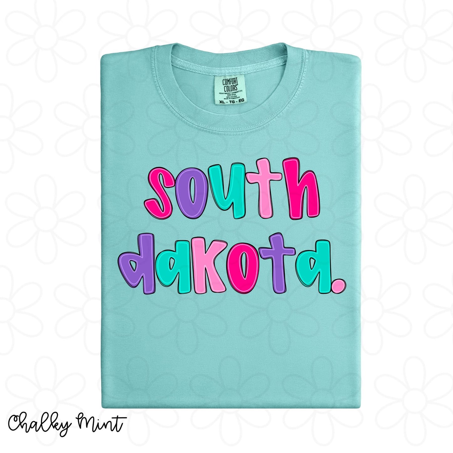 Preppy States DTF Transfer