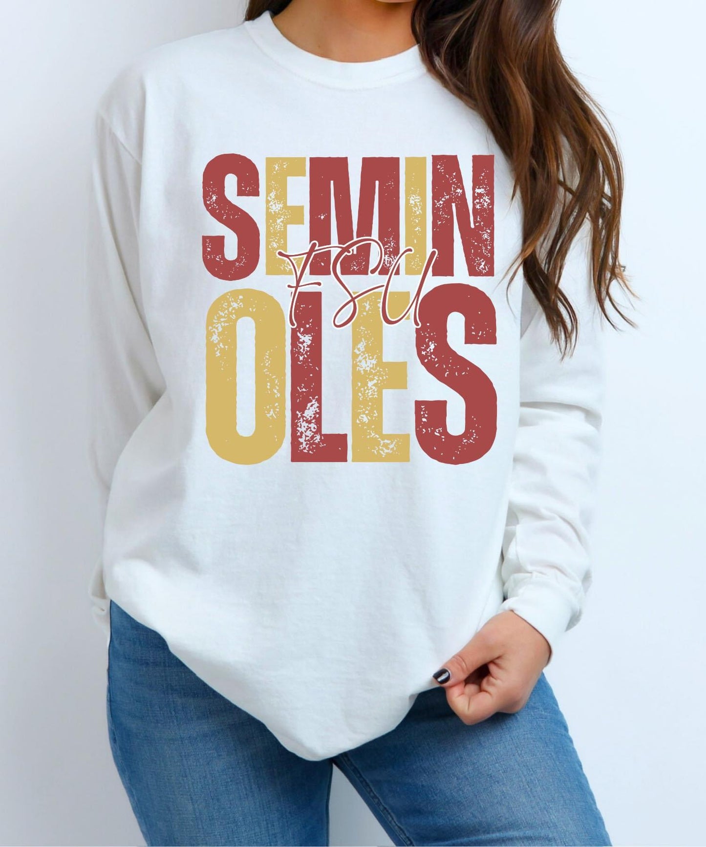 Florida State Seminoles Distressed Tee