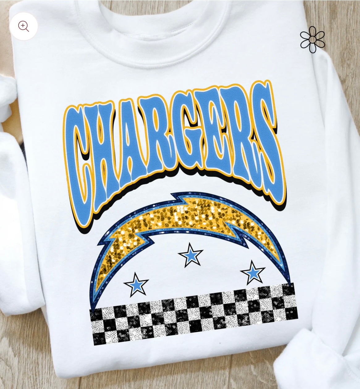 Faux Glitter NFL Teams Multiple Options) DTF Transfer Only