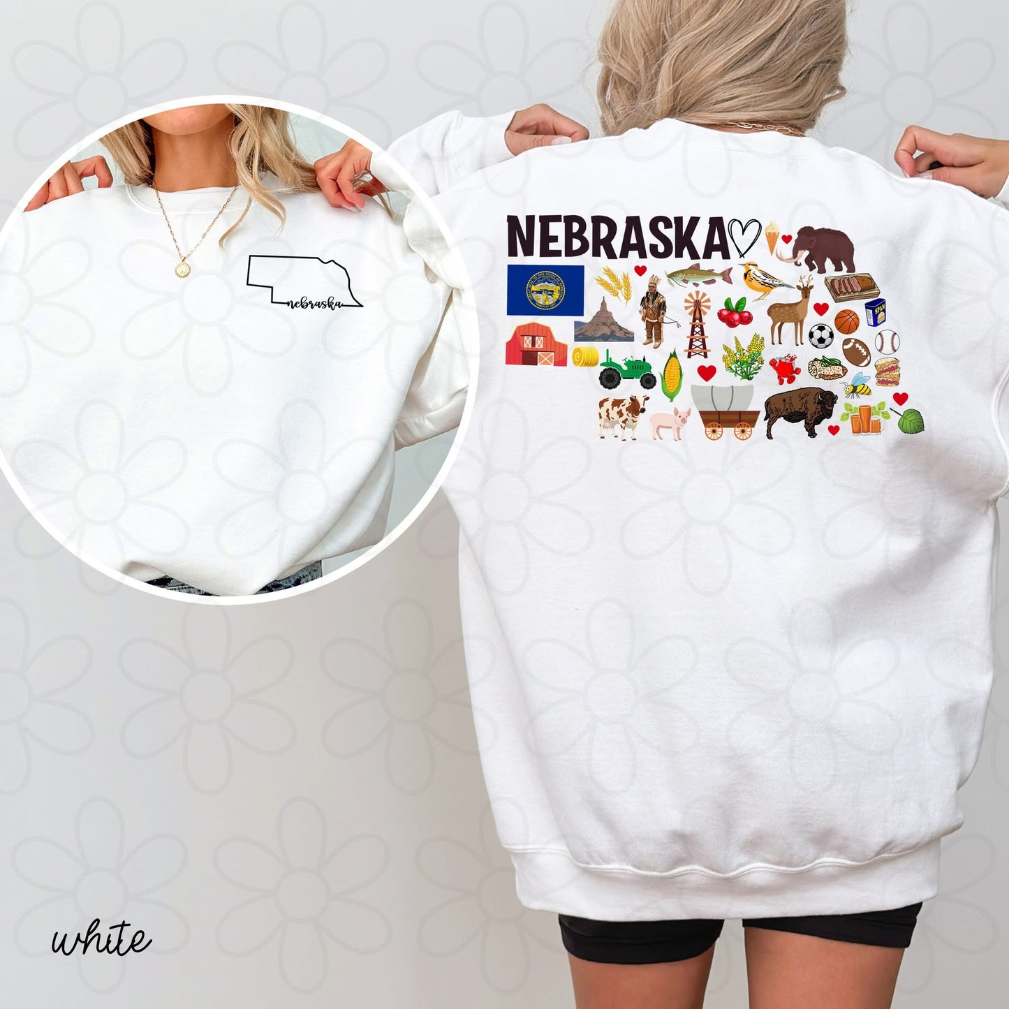 State Outlines (Multiple Options) DTF Transfer