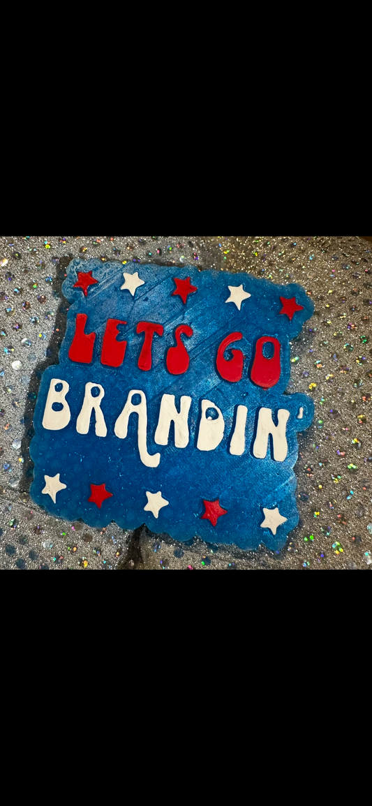 Let's Go Brandin Car Freshie