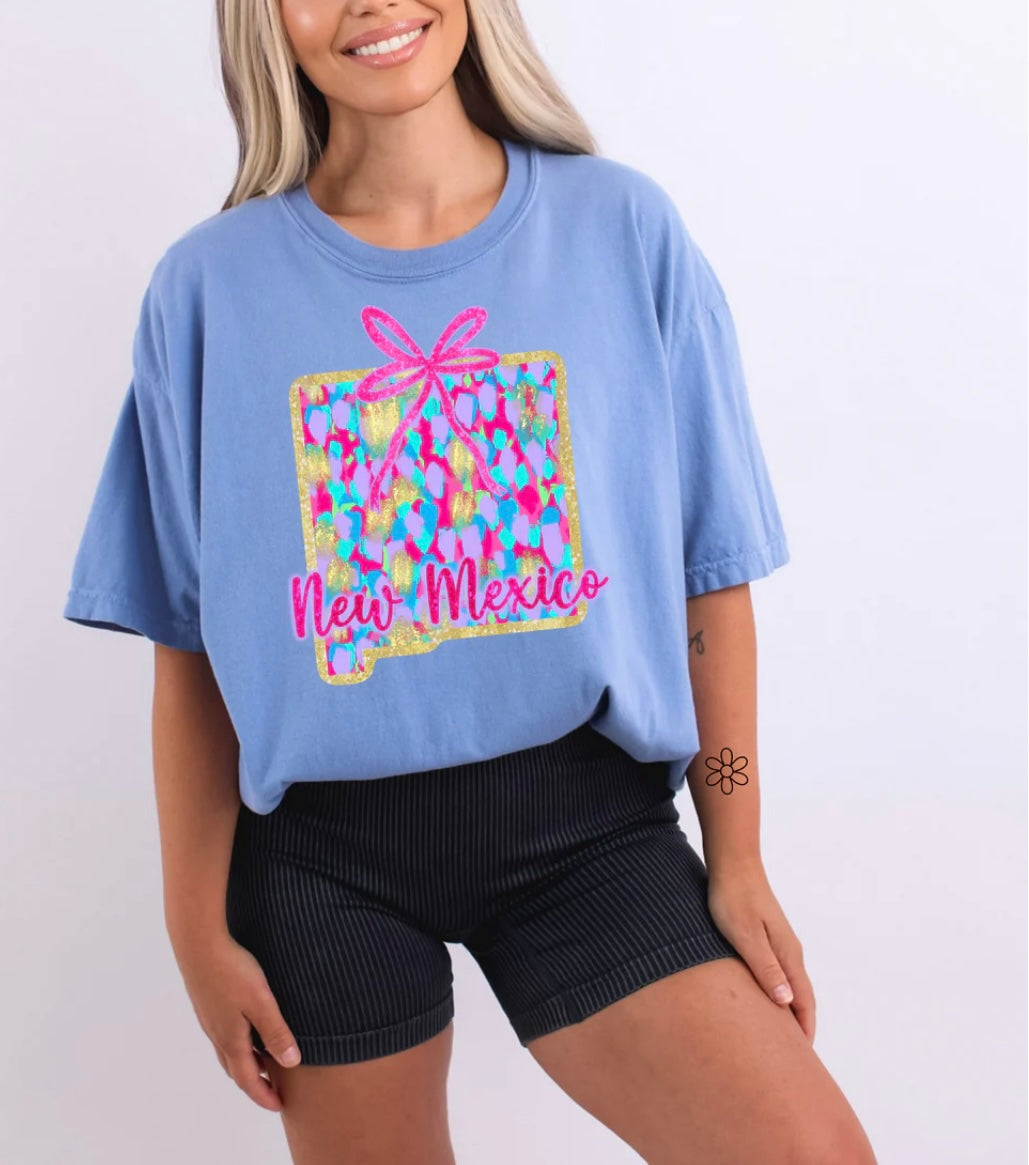 Watercolor States DTF Transfer Only