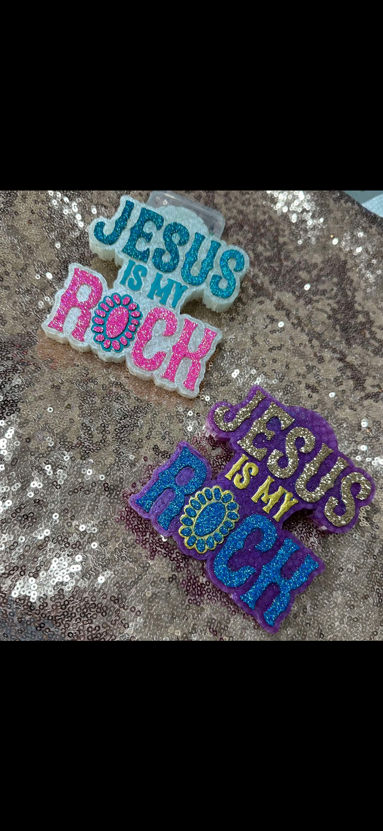 Jesus Is My Rock Car Freshie