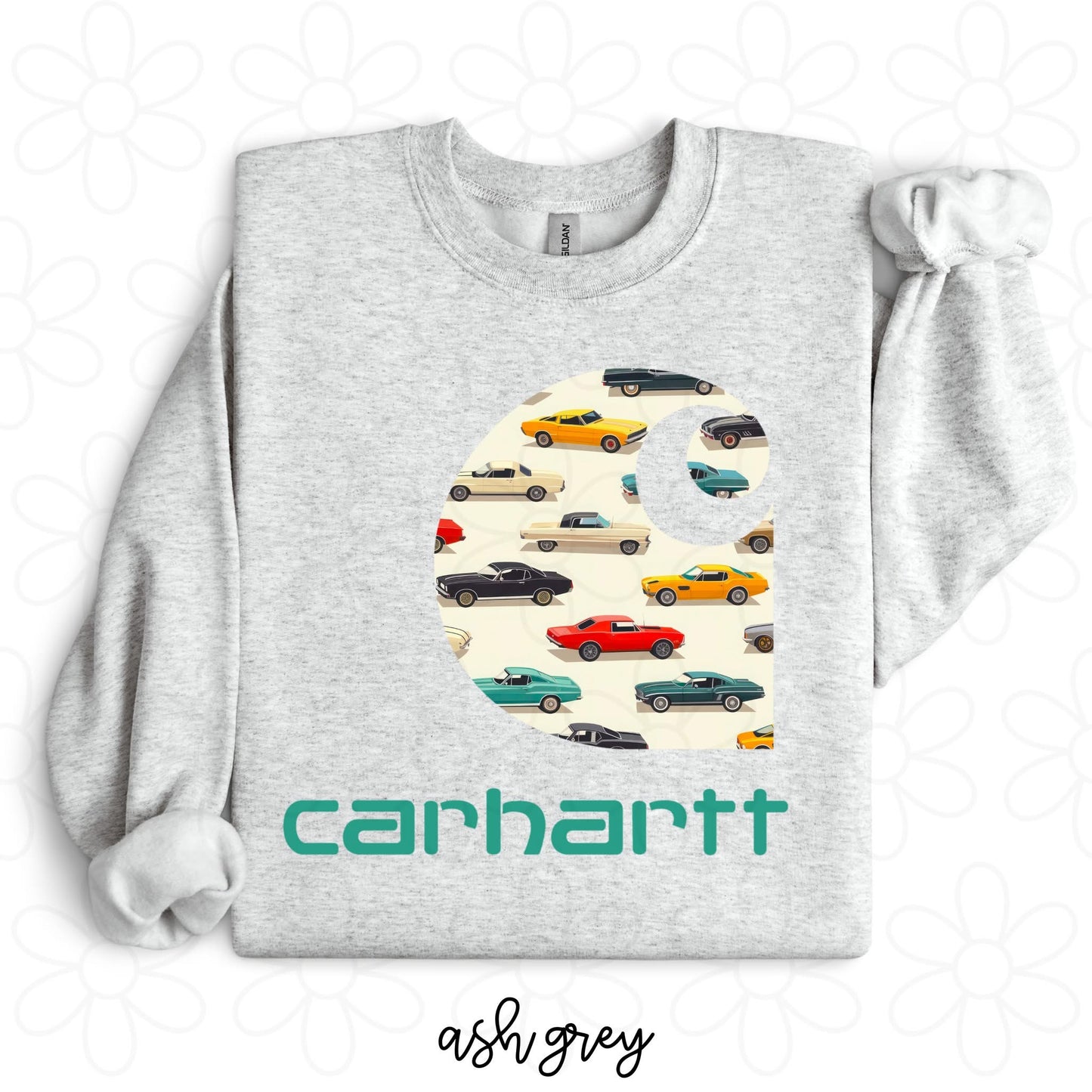 Carhartt Cars DTF Transfer