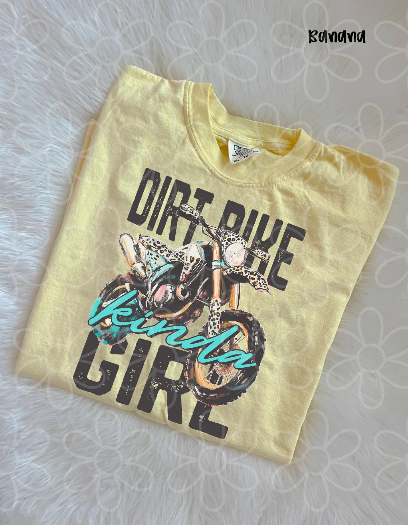 Dirt Bike Kinda Girl DTF Transfer