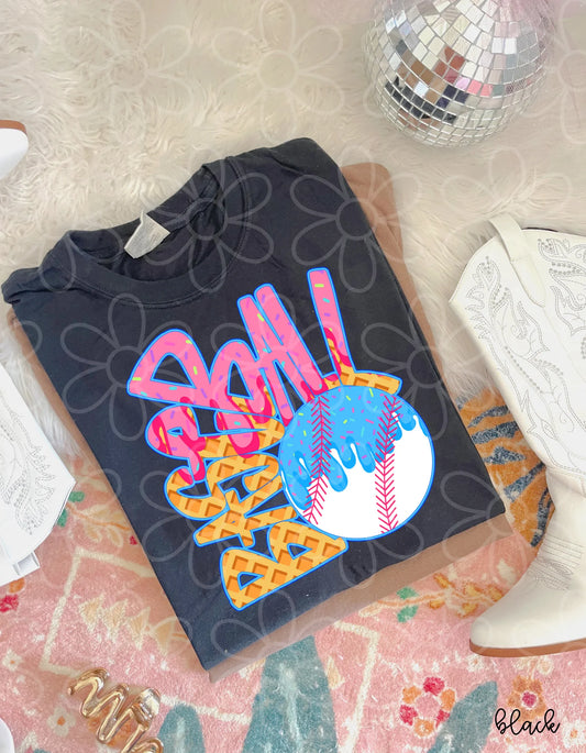 Drip Baseball DTF Transfer